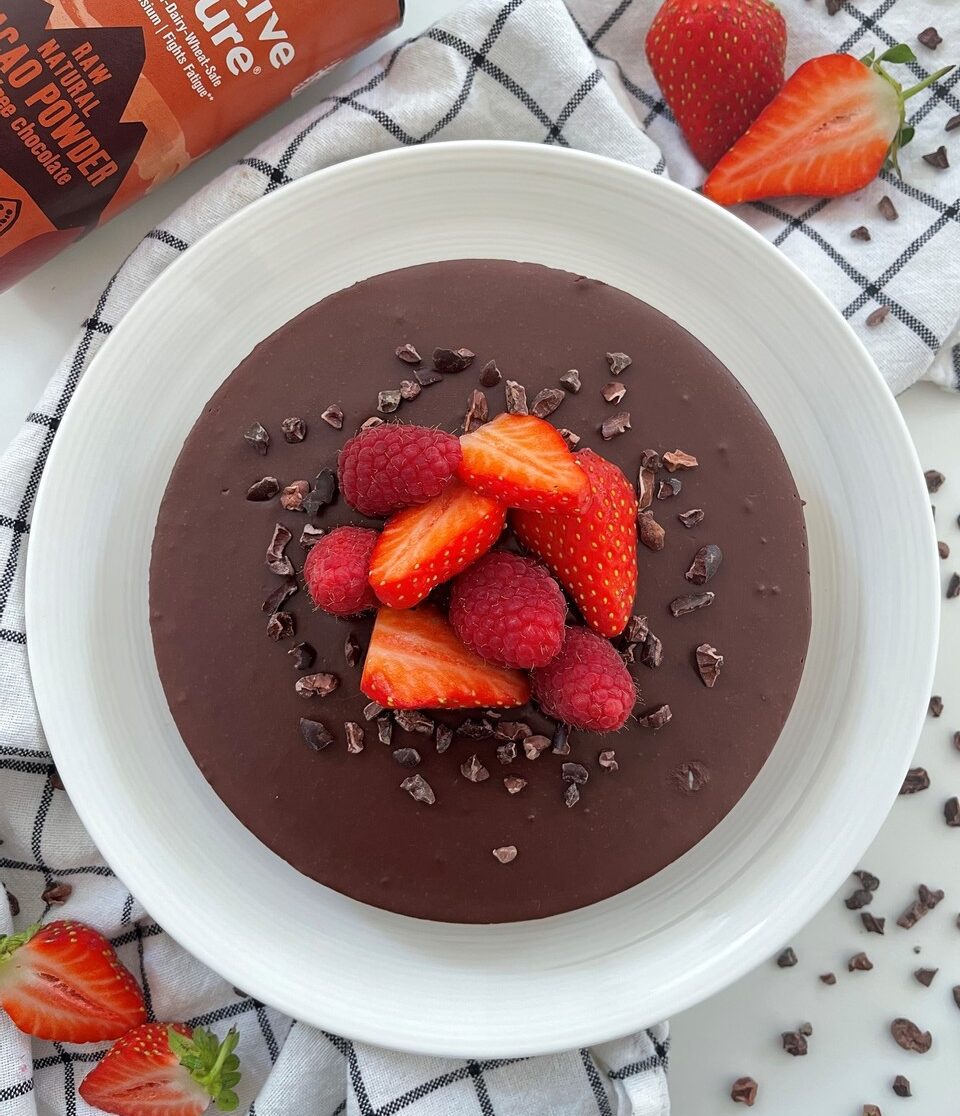 No Bake Chocolate Cheesecake - Creative Nature Superfoods