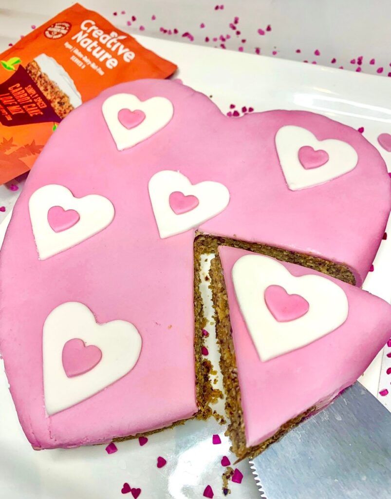 Valentines Carrot Cake