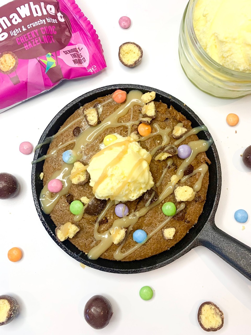 Vegan Cookie Skillet - Creative Nature Superfoods