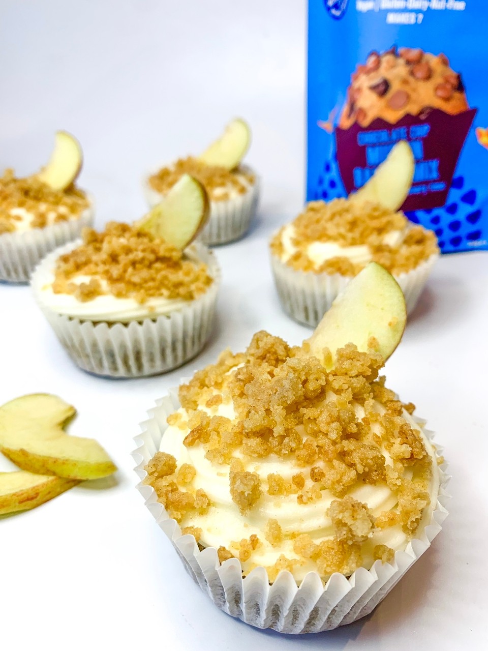 Apple Crumble Muffins - Creative Nature Superfoods