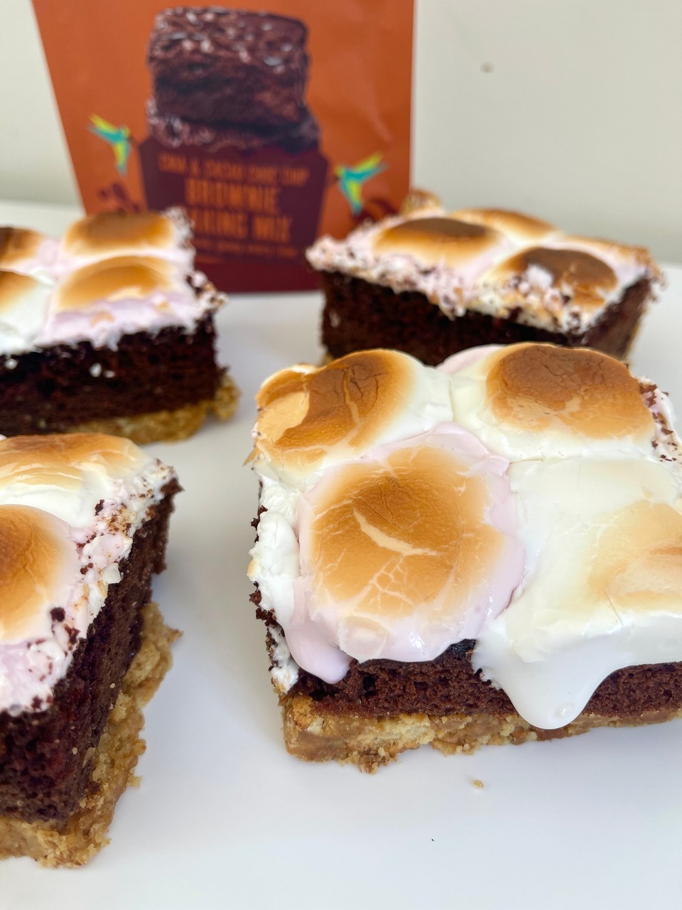 S'mores Brownies - Creative Nature Superfoods