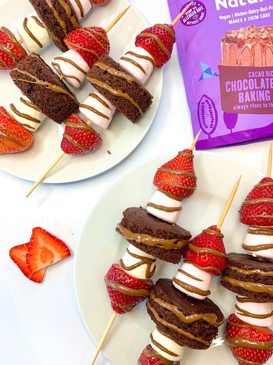 Fruit and Cake Skewers - Creative Nature Superfoods