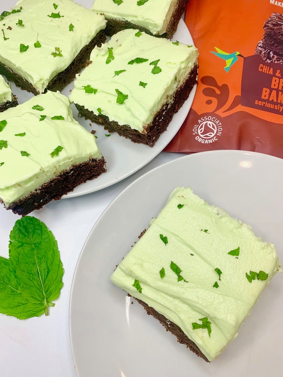 Mint Chocolate Brownies - Creative Nature Superfoods