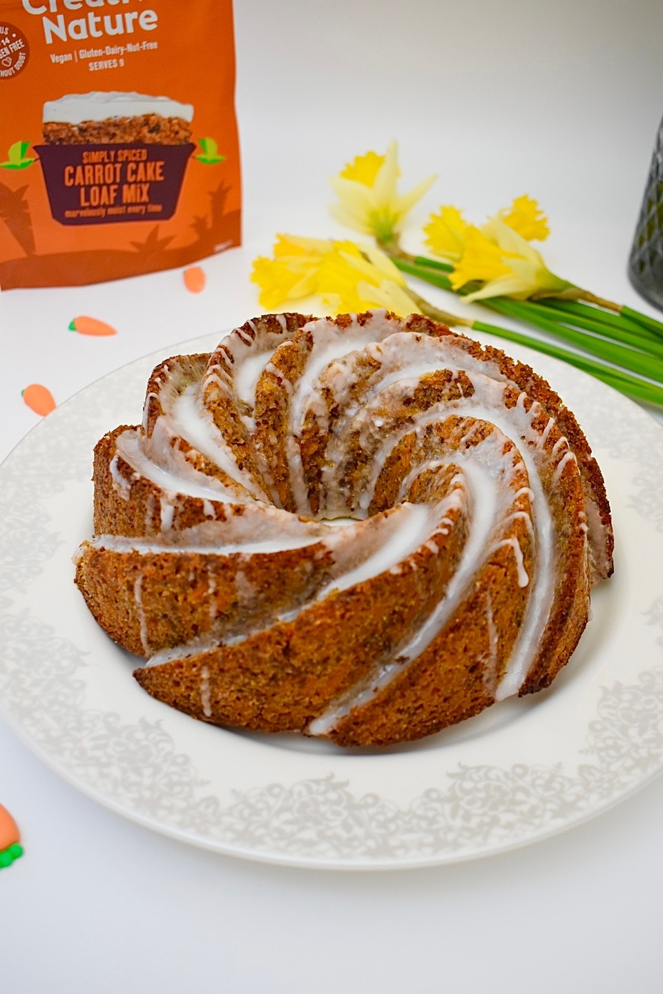 Carrot Cake Bundt - Creative Nature Superfoods