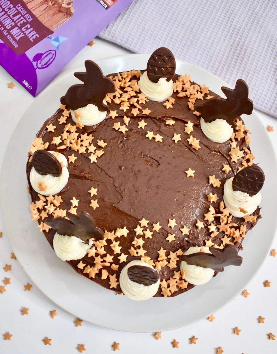 Double Chocolate Easter Cake - Creative Nature Superfoods