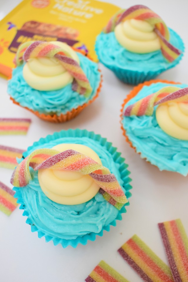 Rainbow Cupcakes