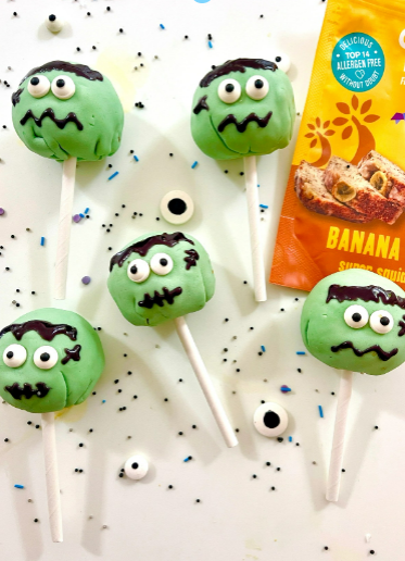 Frankenstein Cake Pops