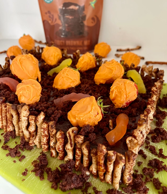 Fudgy Brownie Pumpkin Patch