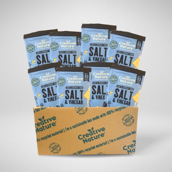 Salt & Vinegar Crispy Thins - x8