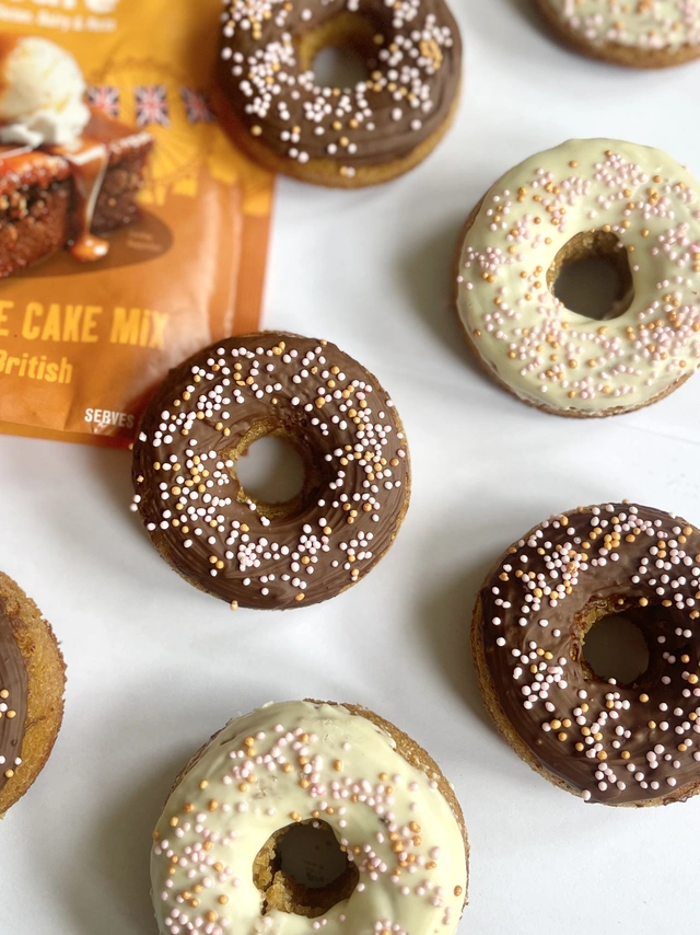 Sticky Toffee Doughnuts