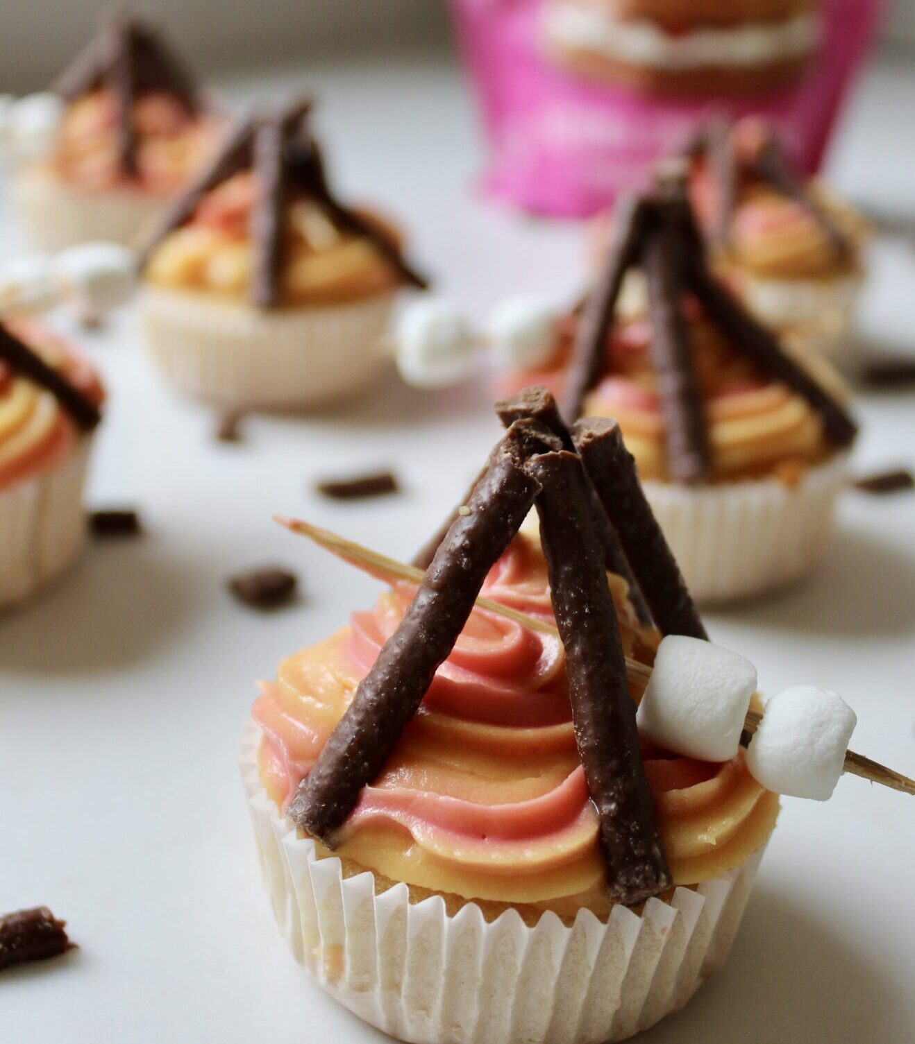 Bonfire Cupcakes - Creative Nature Superfoods