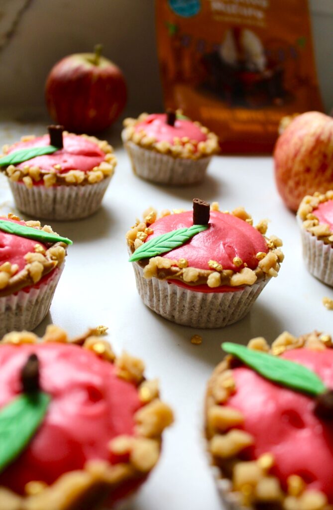 Sticky Toffee Apple Cupcakes