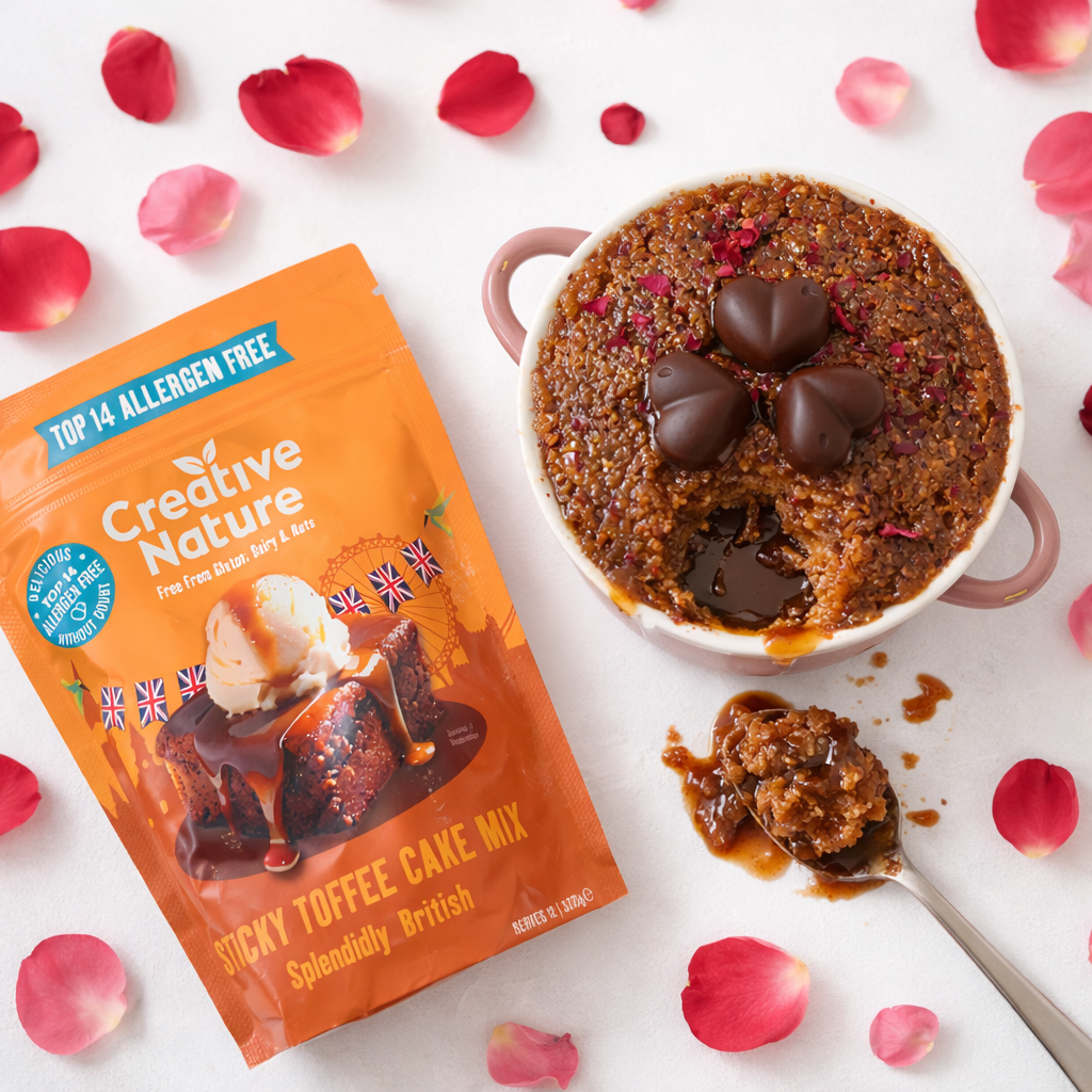 Sticky Toffee Pudding – Valentine’s Day Edition 💗