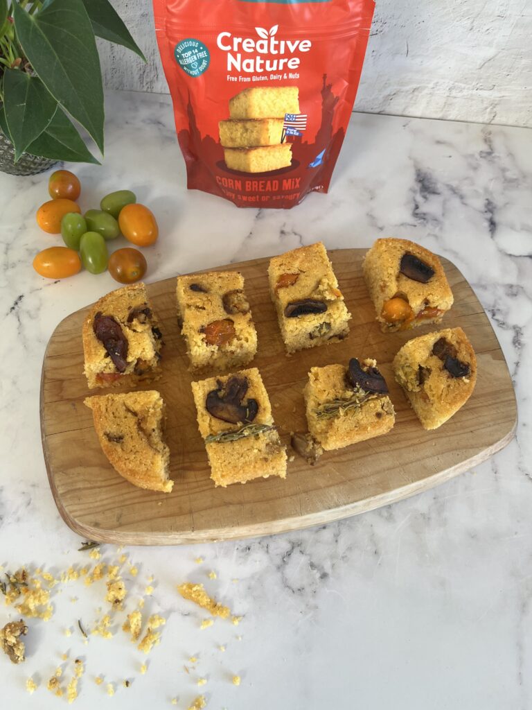 Corn Bread Focaccia