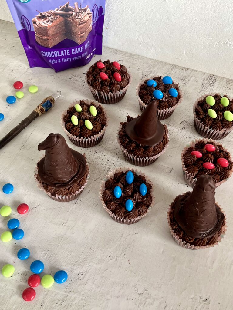 Sorting Hat Cupcakes
