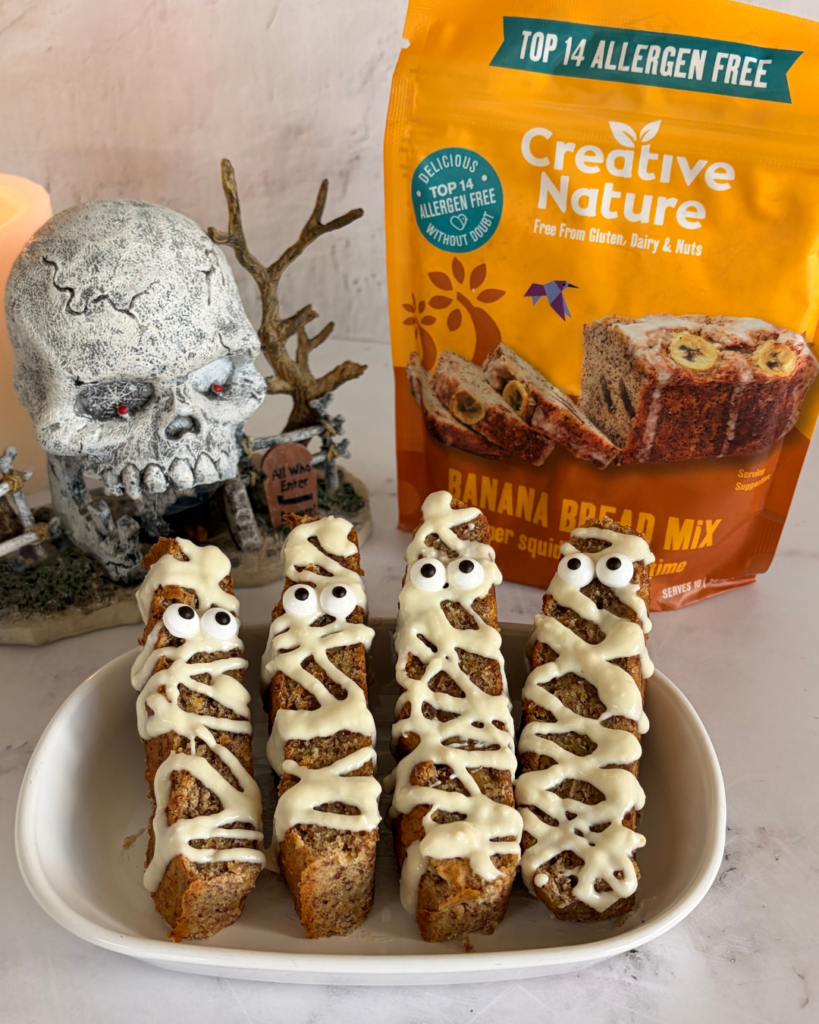 Banana Bread Mummies